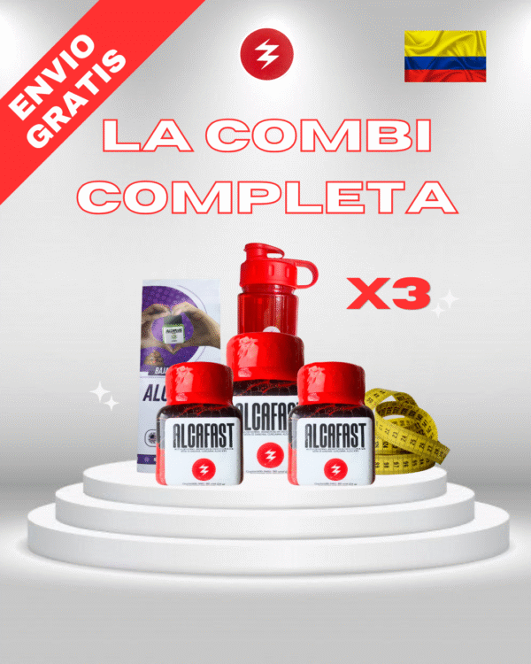 La Combi Completa x 3 Alcafast